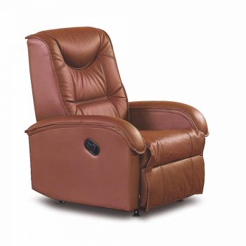 Fotoliu Recliner tapitat cu piele ecologica Jerod Maro, l85xA93xH101 cm