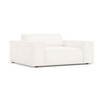 Fotoliu bej cu tapițerie bouclé Jodie – Micadoni Home