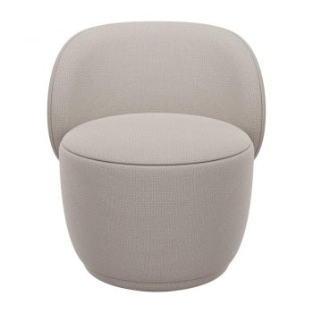 Fotoliu bej cu tapițerie din pâslă KUON – Blomus