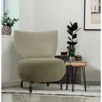Fotoliu Loly, 64x74x84 cm - Verde