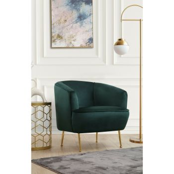 Fotoliu Piccoli, 78x80x79 cm, Verde Fotoliu Piccoli, 78x80x79 cm, Verde