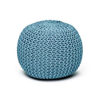 Pouf pentru șezut Bonami Essentials, albastru turcoaz Pouf pentru șezut Bonami Essentials, albastru turcoaz