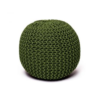 Pouf pentru șezut Bonami Essentials, verde măsliniu Pouf pentru șezut Bonami Essentials, verde măsliniu