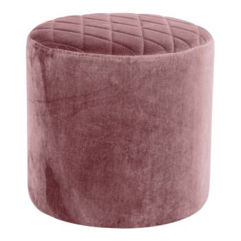 Puf din catifea Bonami Essentials Ejby, roz Puf din catifea Bonami Essentials Ejby, roz