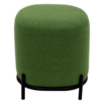 Puf Tenzo Harry, ø 42 cm, verde