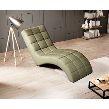 Fotoliu sezlong relaxare, tapitat, Lagosa New, l76xA170xH83 cm