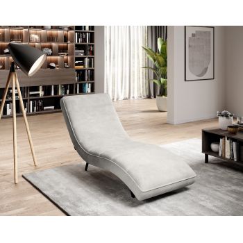 Fotoliu sezlong relaxare, tapitat, Mintos, l78xA168xH83 cm