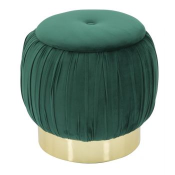 Mauro Ferretti Puff cu depozitare PARIS verde CM Ø 41X41