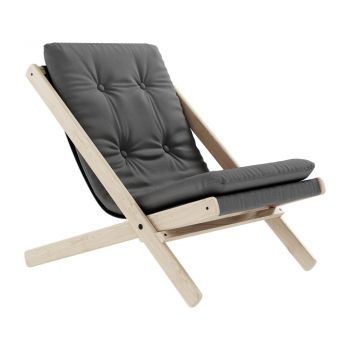 Scaun de grădină gri închis Boogie – Karup Design