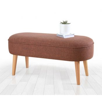 Taburet, Fluffe, 209FLF1197, In, Rosu claret