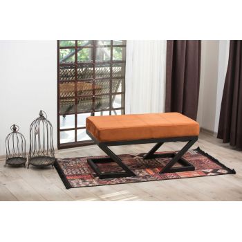Taburet, Grace, 591GRC1134, Metal, Portocaliu