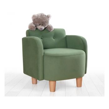 Fotoliu pentru copii verde Volie – Artie