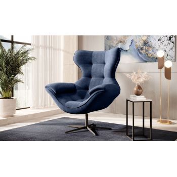 Fotoliu tapitat Yoga - H119 cm