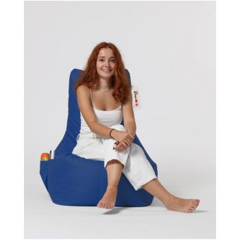Fotoliu sac pentru grădină albastru Diamond XXL – Floriane Garden
