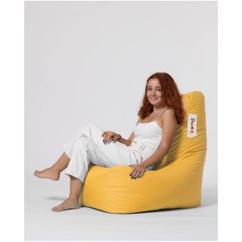 Fotoliu sac pentru grădină galben Diamond XXL – Floriane Garden Fotoliu sac pentru grădină galben Diamond XXL – Floriane Garden