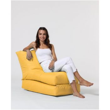 Fotoliu sac pentru grădină galben Siesta – Floriane Garden Fotoliu sac pentru grădină galben Siesta – Floriane Garden