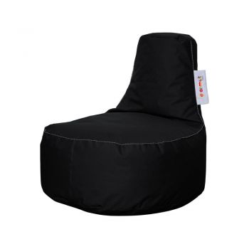 Fotoliu sac pentru grădină negru Eva – Floriane Garden