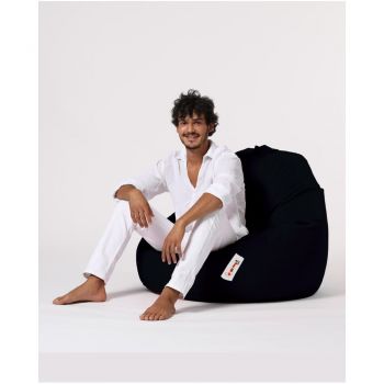 Fotoliu sac pentru grădină negru Premium XXL – Floriane Garden Fotoliu sac pentru grădină negru Premium XXL – Floriane Garden