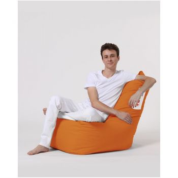 Fotoliu sac pentru grădină portocaliu Diamond XXL – Floriane Garden Fotoliu sac pentru grădină portocaliu Diamond XXL – Floriane Garden