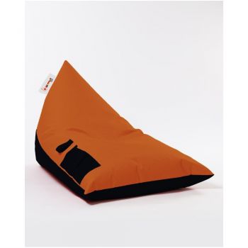 Fotoliu sac pentru grădină portocaliu Piramit Double – Floriane Garden Fotoliu sac pentru grădină portocaliu Piramit Double – Floriane Garden