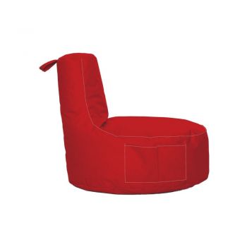 Fotoliu sac pentru grădină roșu Eva – Floriane Garden