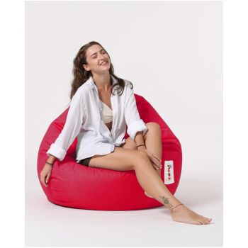 Fotoliu sac pentru grădină roșu Premium XXL – Floriane Garden Fotoliu sac pentru grădină roșu Premium XXL – Floriane Garden