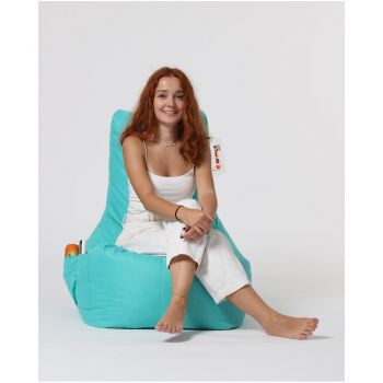Fotoliu sac pentru grădină turcoaz Diamond XXL – Floriane Garden