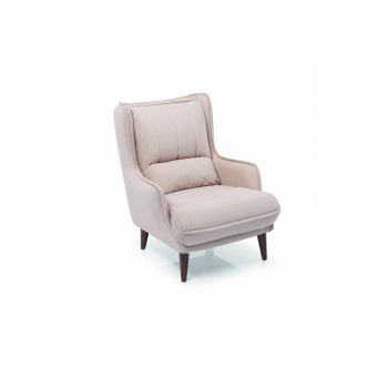 Fotoliu Vega, Stofa Crem Deschis, 82x97x94 H cm Fotoliu Vega, Stofa Crem Deschis, 82x97x94 H cm