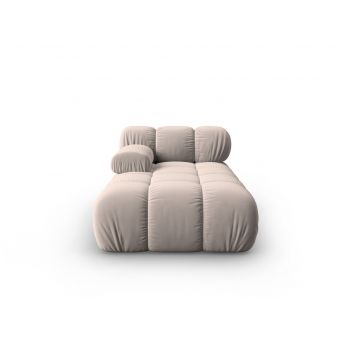 Sezlong living stanga 1 loc, Bellis, Micadoni Home, BL, 155x94x70 cm, catifea, bej
