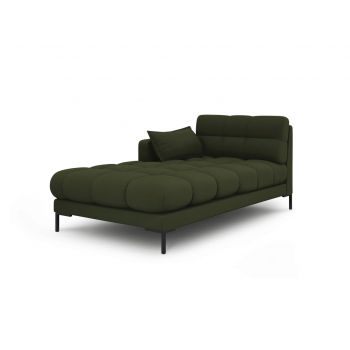 Sezlong living stanga 1 loc, Mamaia, Micadoni Home, BL, 185x102x75 cm, tesatura tip twill, verde