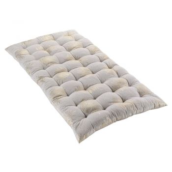 Fotoliu bean bag bej/auriu Sunny – douceur d'intérieur