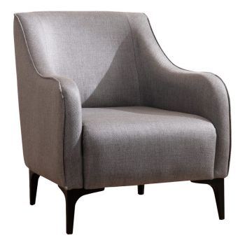 Fotoliu PWF-0565 material textil gri 94x77x87cm