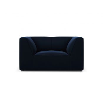 Fotoliu, Ruby, Micadoni Home, BL, 120x93x69 cm, catifea, albastru regal