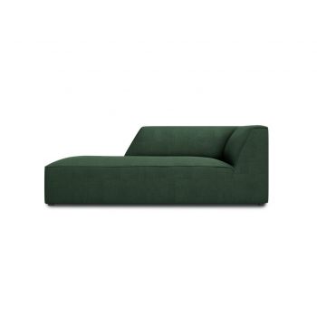 Sezlong living stanga 1 loc, Ruby, Micadoni Home, BL, 180x93x69 cm, poliester, verde