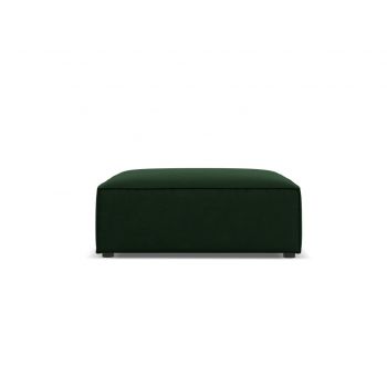 Taburet, Jodie, Micadoni Home, BL, 102x80x40 cm, catifea, verde bottle