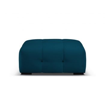 Taburet, Kendal, Micadoni Home, BL, 104x72x45 cm, catifea, albastru navy