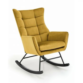 Balansoar Hagen 409, 70x90x92 cm, Galben Mustar