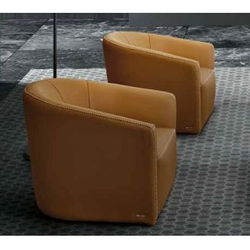 Fotoliu Gamma Sharon PNA piele Zero Impact F304 HandMade in Italy