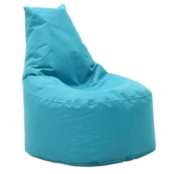 Fotoliu piele ecologica Norm material textil rezistent la apa turcoaz