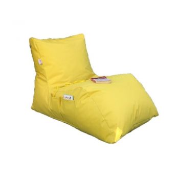 Beanbag pentru grădină galben Daybed – Floriane Garden