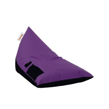Fotoliu bean bag mov Pyramid – Floriane Garden