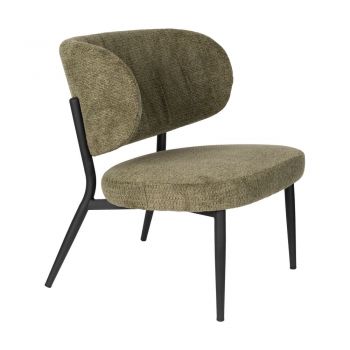 Fotoliu verde Sanne – White Label