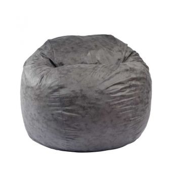 Fotoliu King Size, Material Textil - Moon Grey