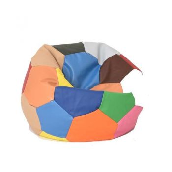 Fotoliu Minge Telstar Junior, Material Piele Ecologica - Mozaic