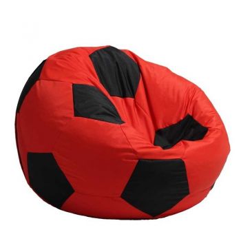 Fotoliu Minge Telstar XXL, Material Impermeabil - Red & Black