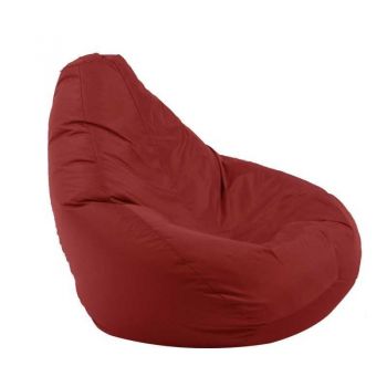 Fotoliu Nirvana Hobbit Pufrelax, Material Impermeabil - Red