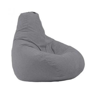Fotoliu Nirvana Hobbit Pufrelax, Material Textil - Grey