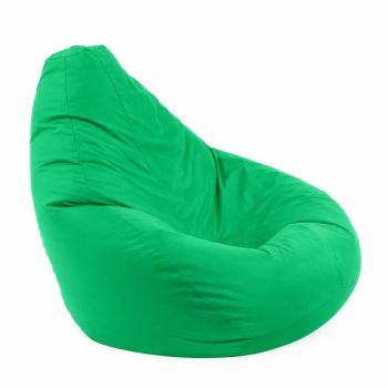 Fotoliu puf copii, Nirvana Light Pufrelax, Material Impermeabil - Smarald