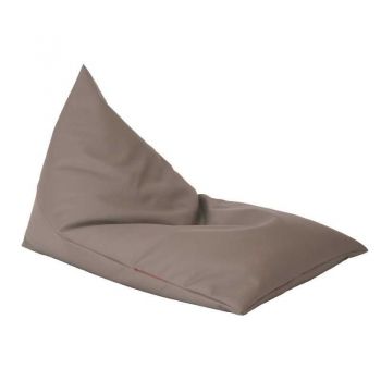 Fotoliu sac Kudos, Material Piele ecologica - Dark Grey