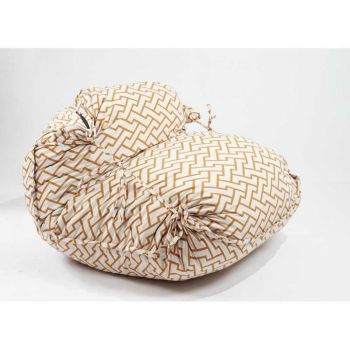 Fotoliu tip Perna Magic Pillow XXL, Material Textil - Zappity Orange